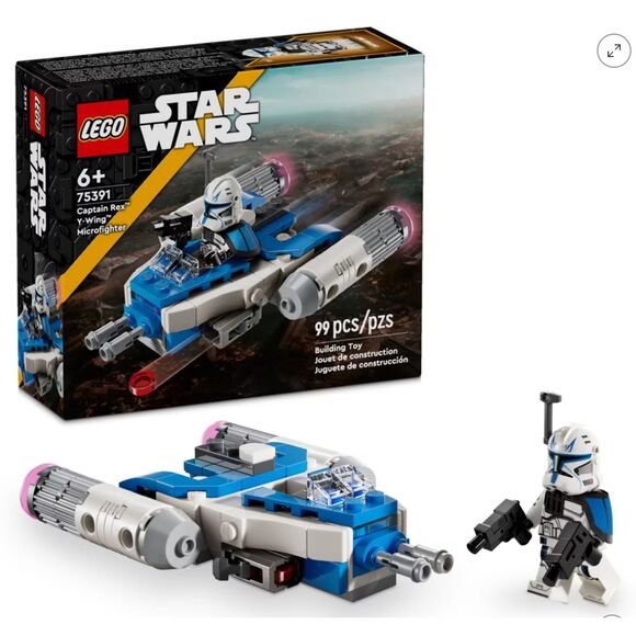 LEGO Set 75391 Captain Rex Y-Wing Microfighter Star Wars New Sealed - Picture 1 of 3